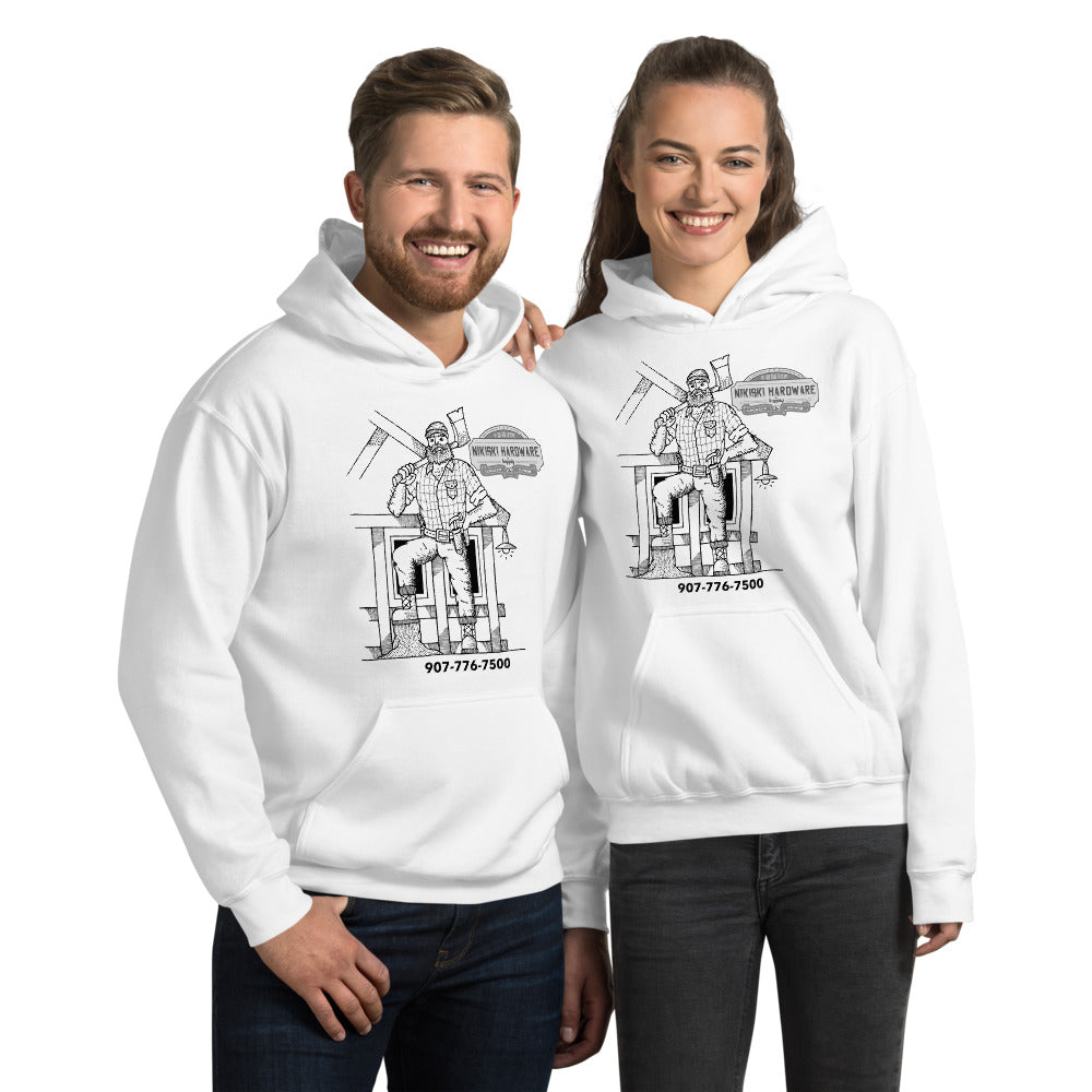 Lumber Jack Unisex Hoodie - Nikiski Hardware